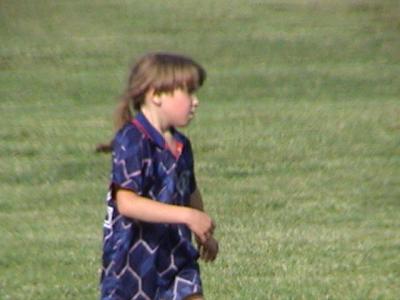 Emily and U8 Soccer